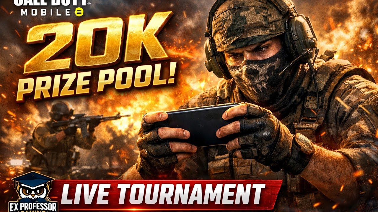 [Live Tournament] Mighty Series Day 1 of Hosting 20k Prize Pool CODM BR Tournament