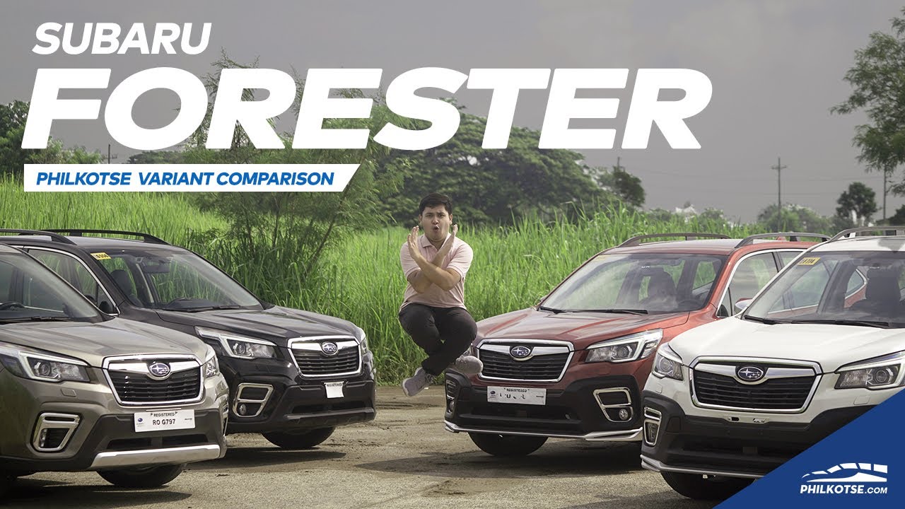 2021 Subaru Forester Lineup Comparison | Philkotse Reviews