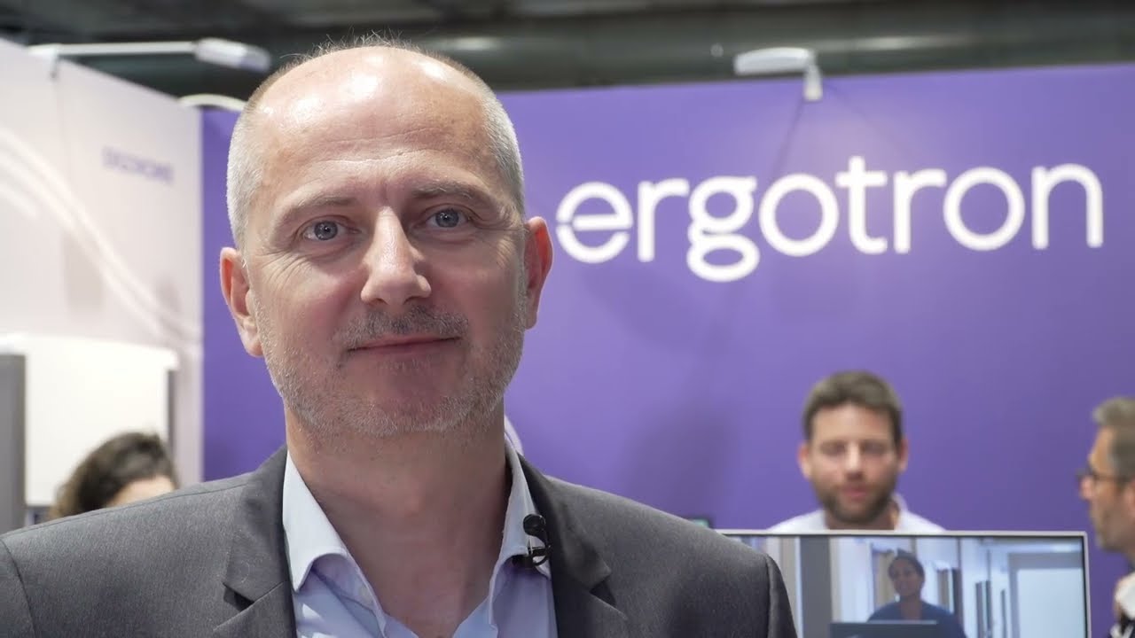 Visite exclusive du stand Ergotron à SantExpo 2024 par Hospitalia TV