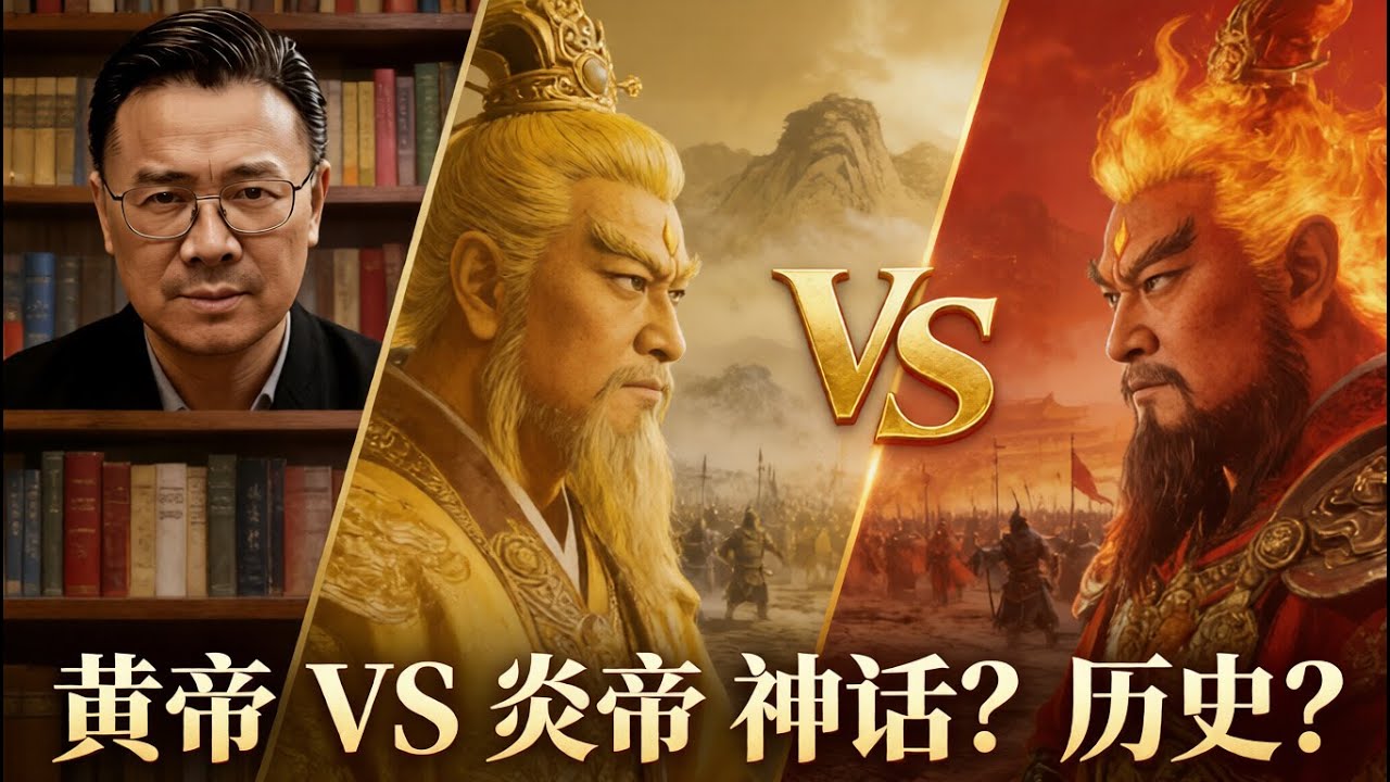 海外华人老爸的历史课02: 黄帝VS炎帝：神话还是历史？｜《史记》开篇