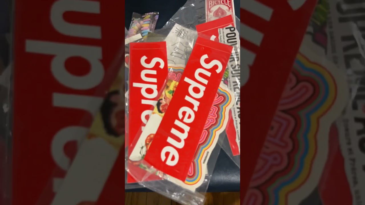 Supreme stickers over the years&hellip; like & subscribe