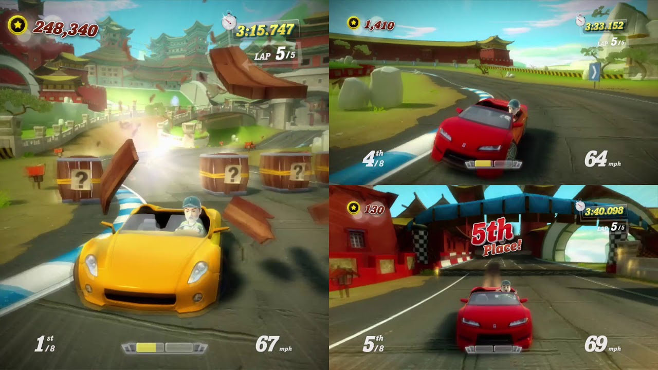 Joy Ride Turbo 2021 - three local players