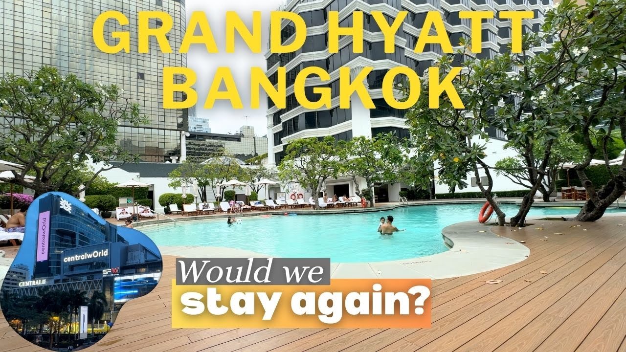 Отель Grand Hyatt Erawan Bangkok для семейного отдыха | Честный обзор отеля и завтрак "шведский с...