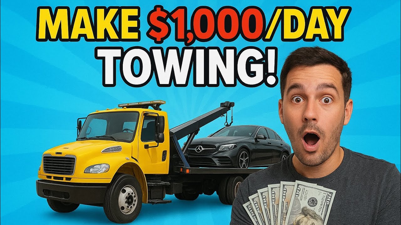 How to Start a Towing Business in 2025 (Make $10K/Month from One Truck!) @MrBeast @|ShowSpeed