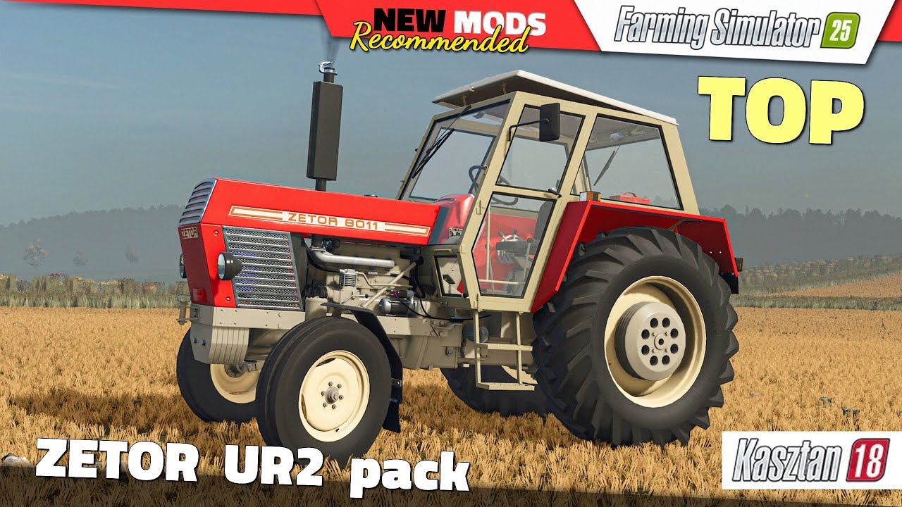 FS25 | ZETOR UR2 4 Pack (by Kasztan18) - Farming Simulator 25 Mods Review QHD