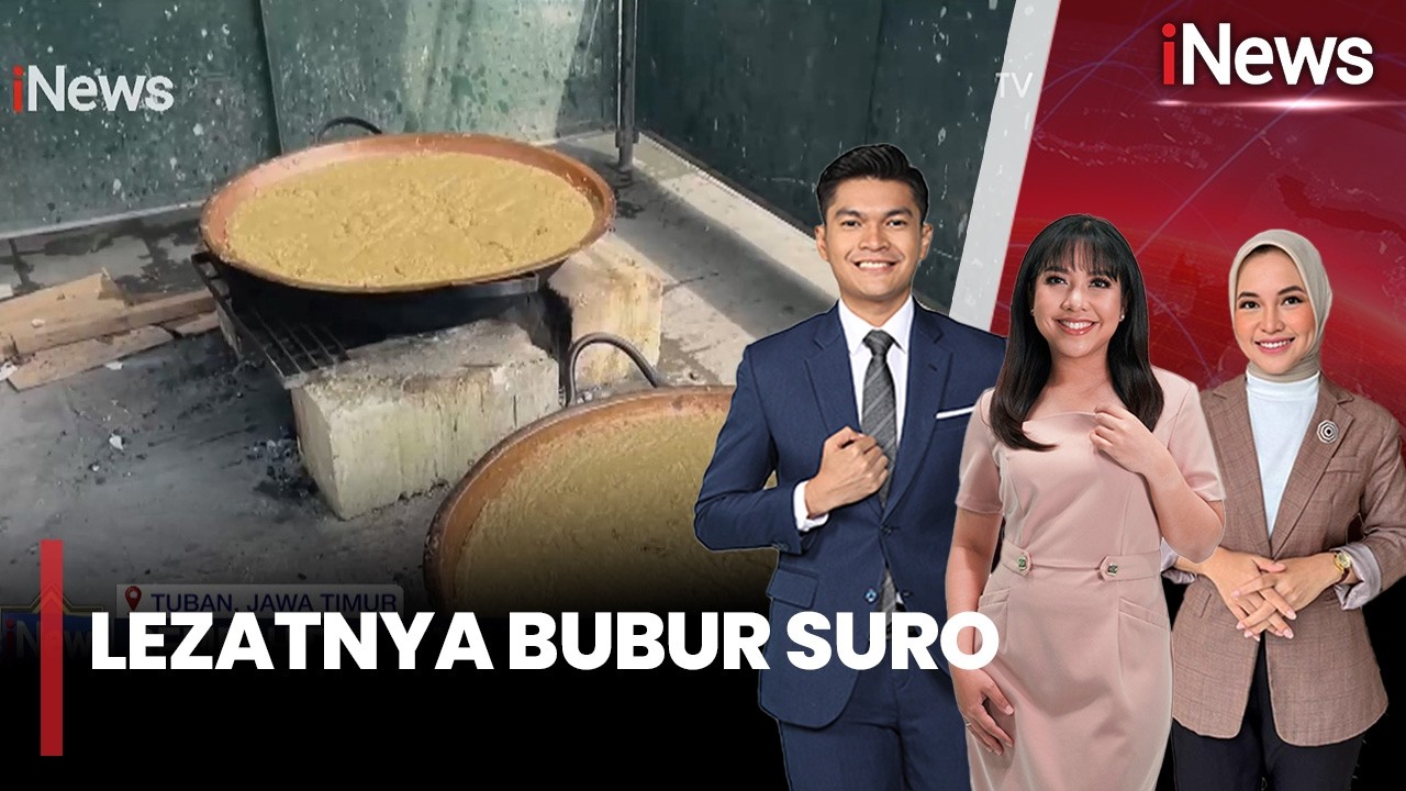 Lezatnya Bubur Suro, Takjil Legendaris di Makam Sunan Bonang Tuban | iNews Siang (25/02)