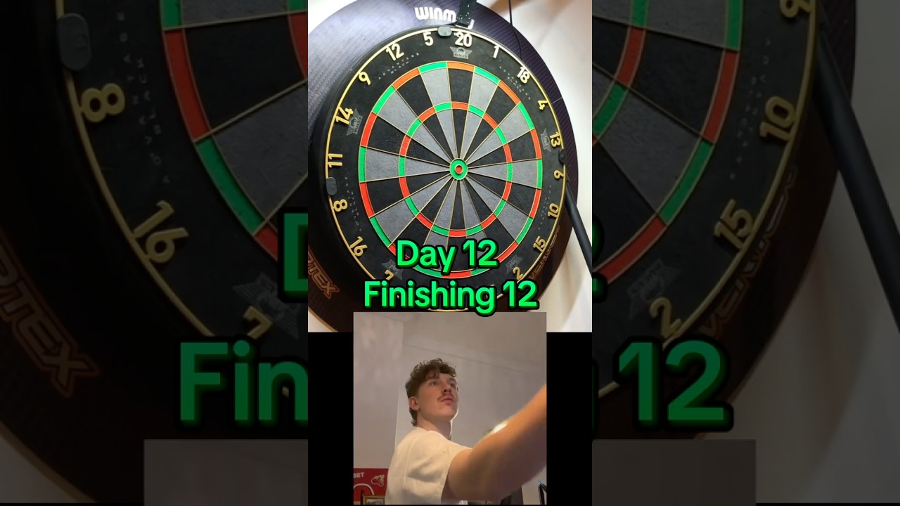 How to Finish 12 in Darts 🎯 | 4 Smart Routes (Day 12) 
