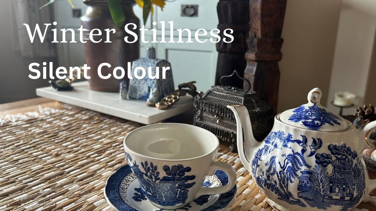 Winter Stillness | Slow living, Studio time & tea | Silent Colour 