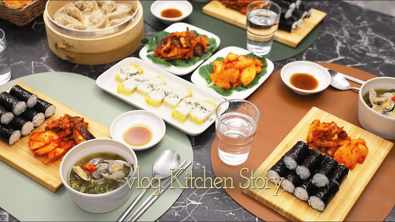 Знакомый и новый вкус/ Бранч с яблочным джемом Earl Grey, Chungmu Gimbap
