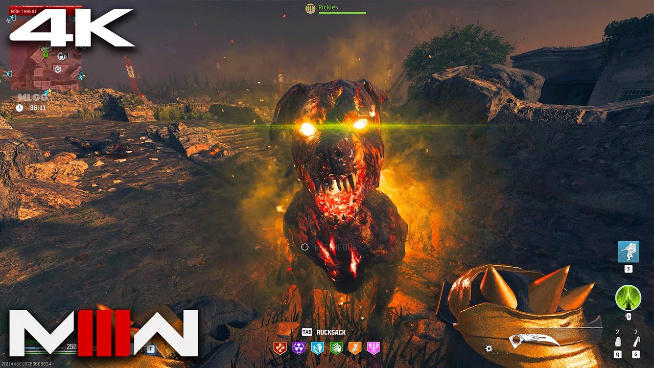 Fast Way to Get a Level 3 Hellhound in Modern Warfare 3 Zombies