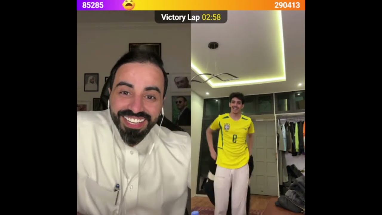 ناصر الوبير مع انس المطيري جولتين واحكام شوفو مقلب ناصر بالحكم وتحليل شخصية انس