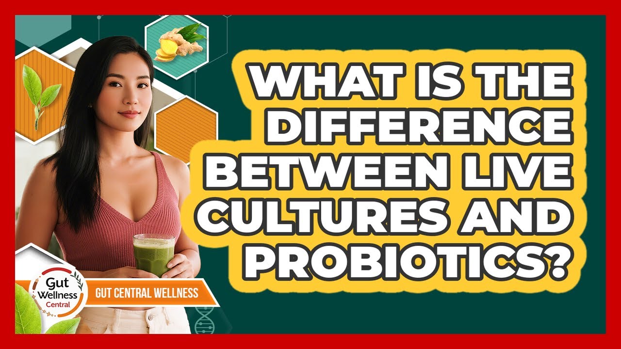 What Is The Difference Between Live Cultures And Probiotics?