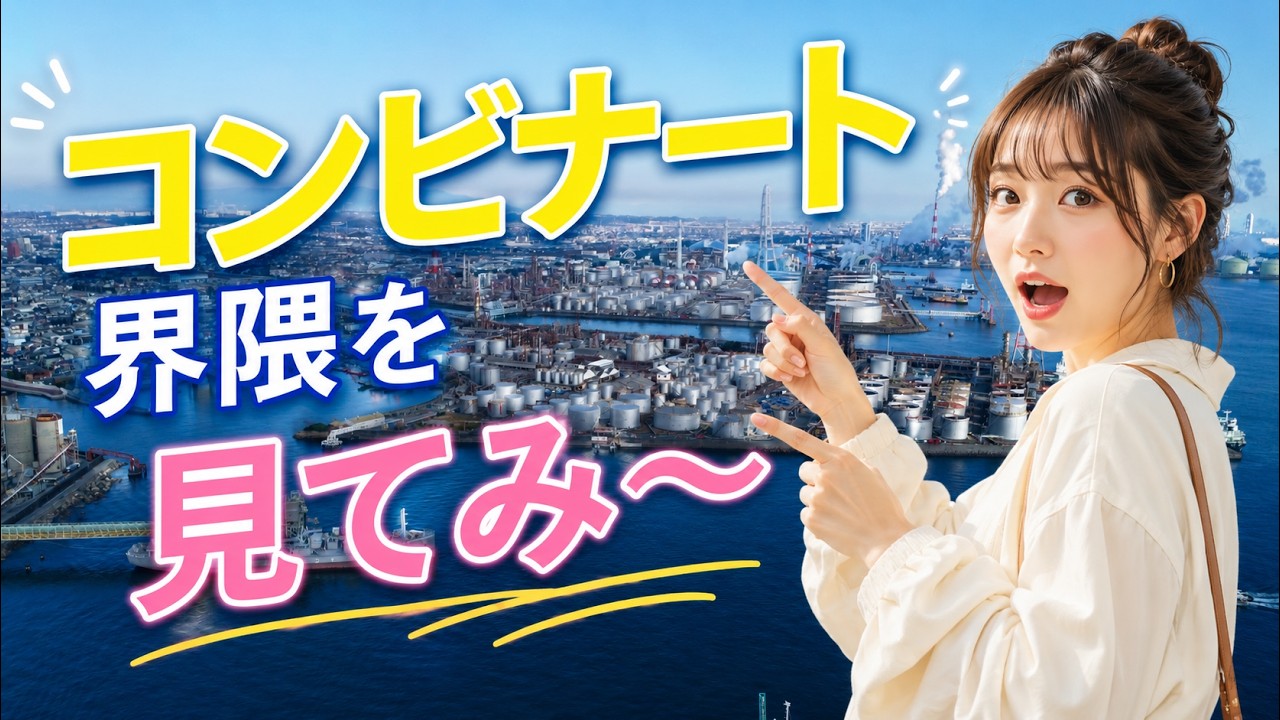 コンビナート界隈を見てみ！～