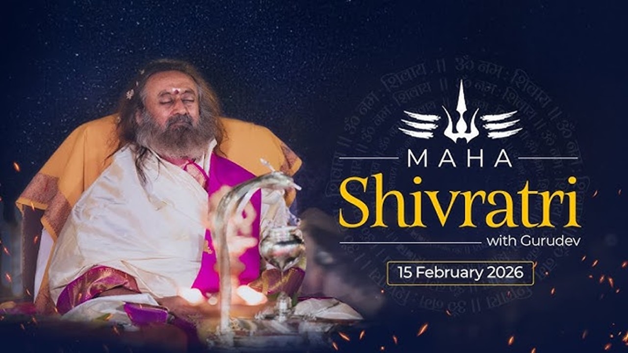 🔴 LIVE | Maha Shivratri Celebrations with Gurudev | 2026 | #tv9d