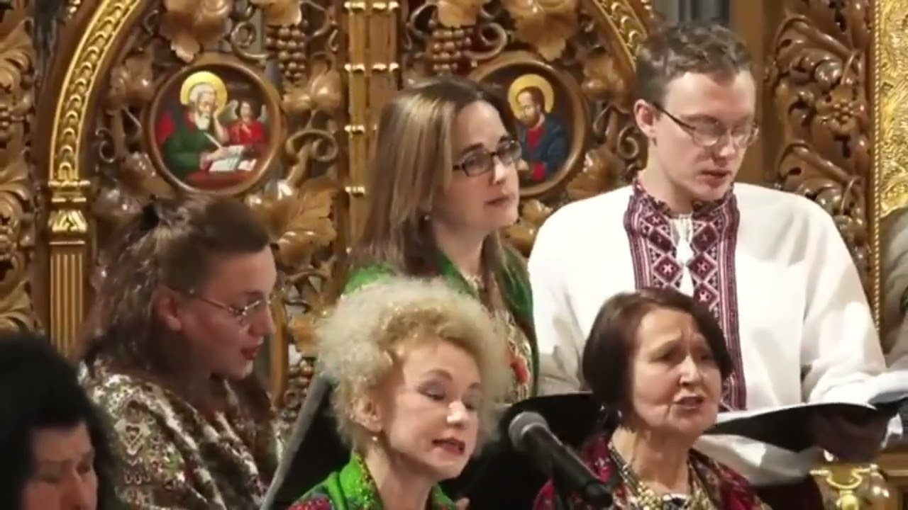 Коляда на Майзлях 2025 р. Хор Вознесіння.  Керівник Тетяна Ткачівська