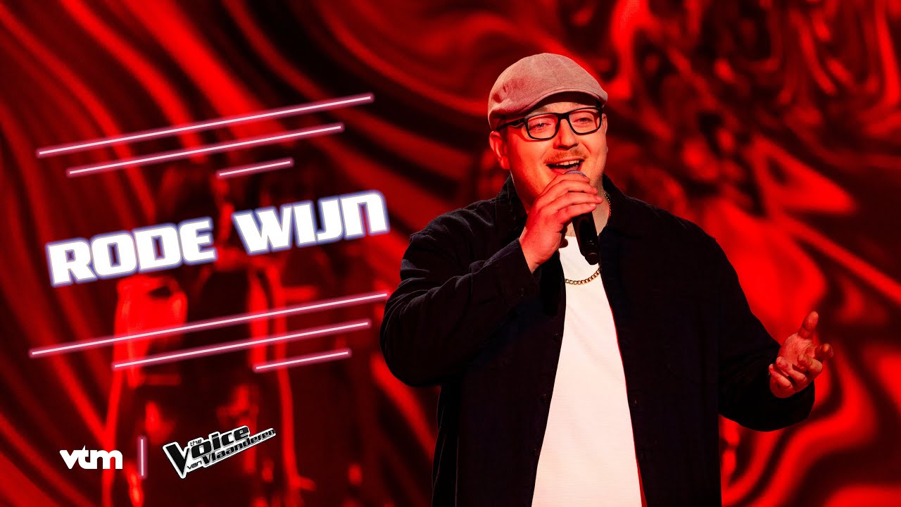 Kevin - 'Rode Wijn' | Liveshow #1 | The Voice van Vlaanderen | VTM