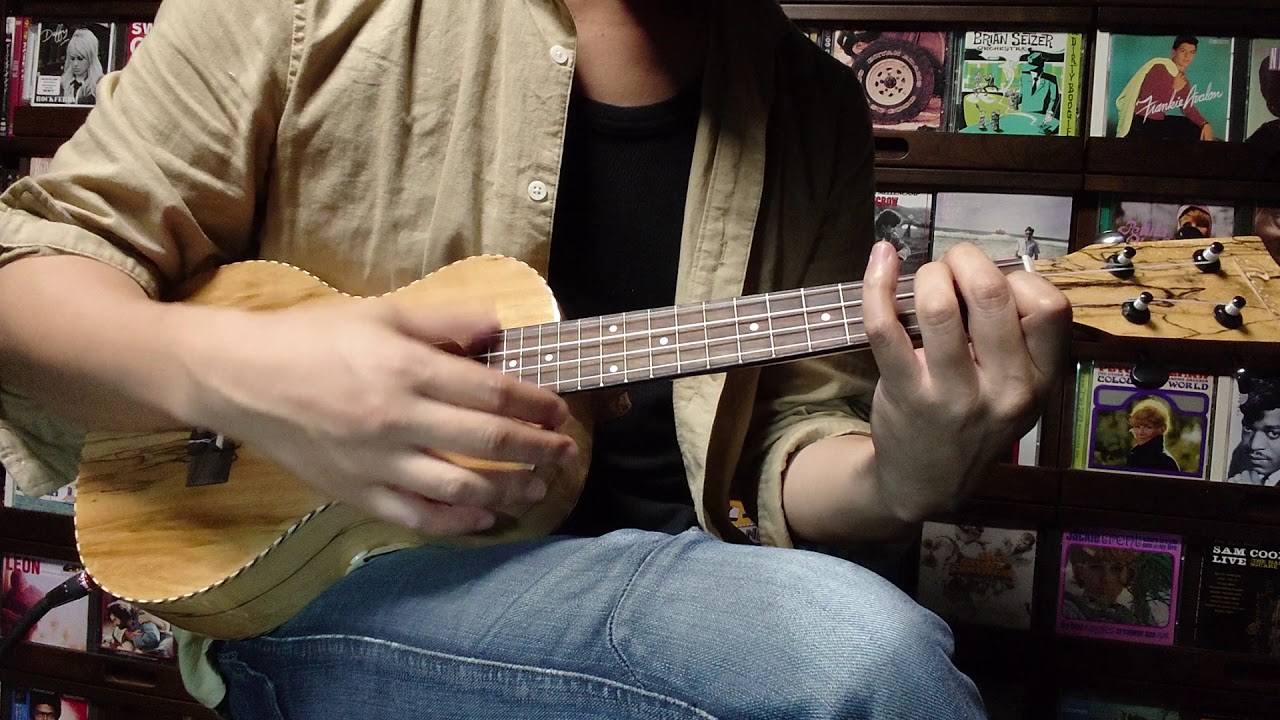 Sleep Walk / Sant & Johnny (Solo Ukulele) スリープウォーク / ウクレレソロ