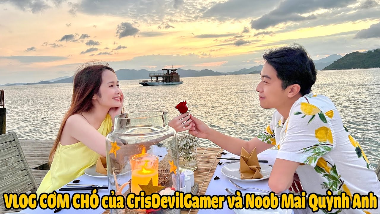 VLOG CƠM CH&Oacute; của CrisDevilGamer v&agrave; Noob Mai Quỳnh Anh