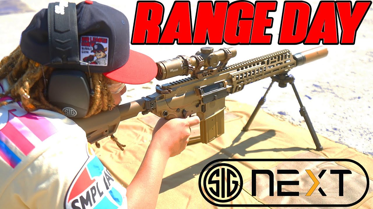 The BIGGEST RANGE DAY EVER at SIG NEXT 2024 | SIG SPEAR 6.8 , P365 FUSE , P226  Reserve , and More !