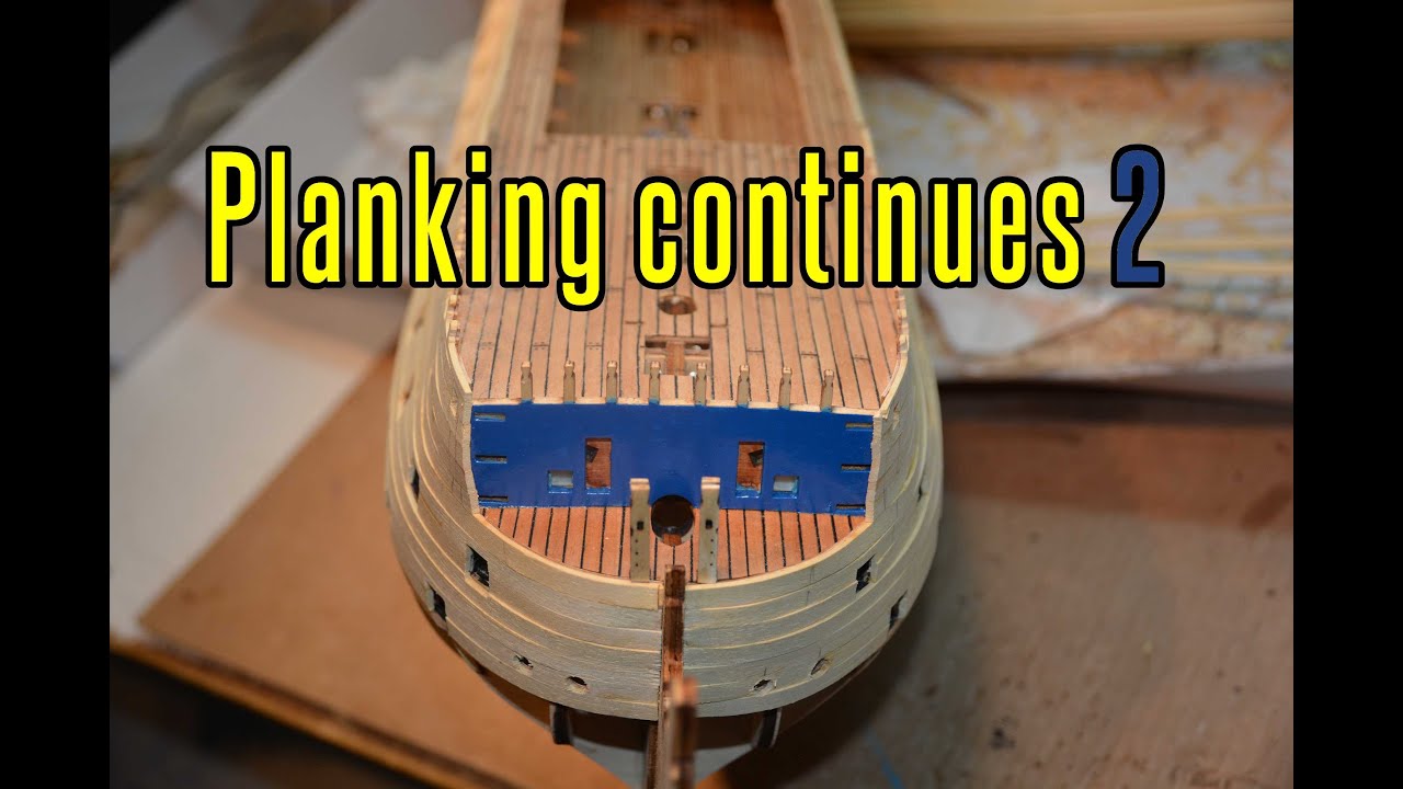 HMS Victory - part 16 Planking Continues 2