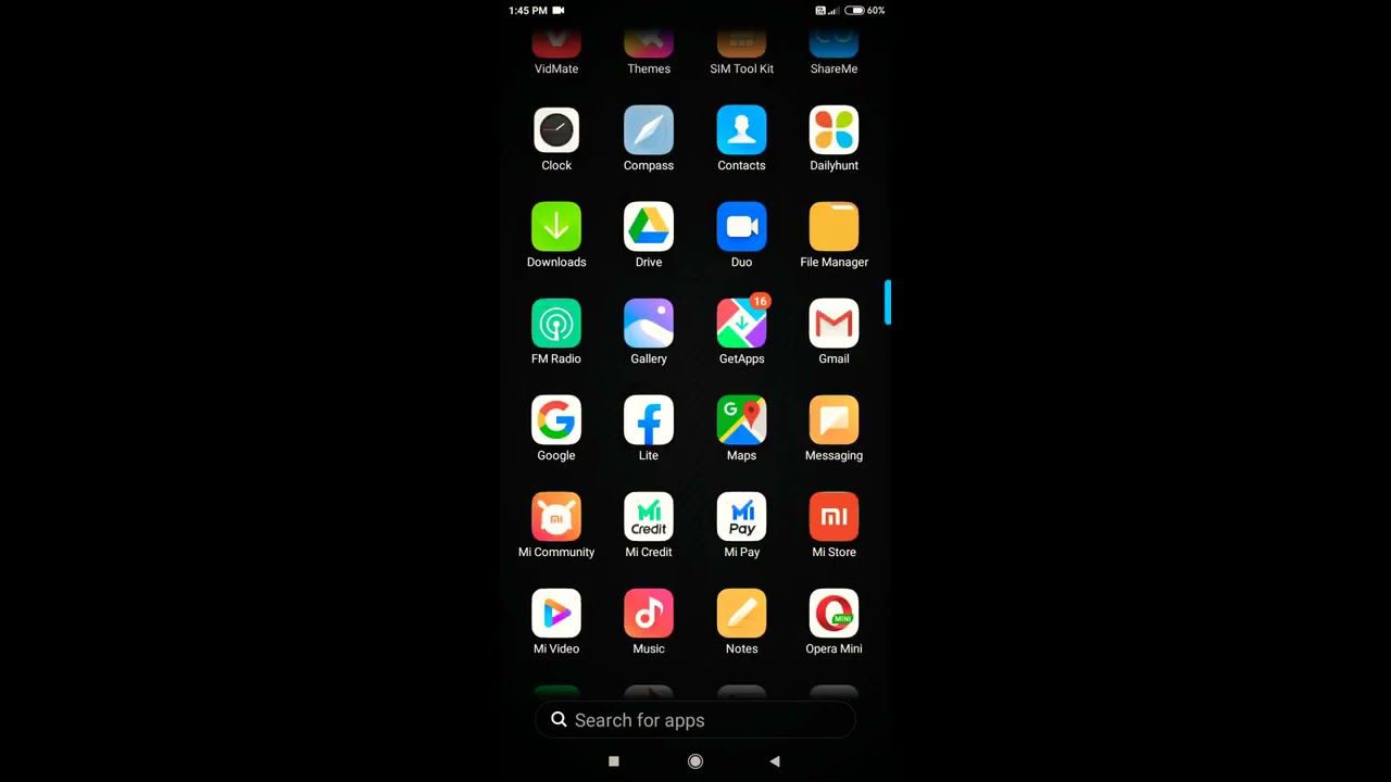 Mi 6a app drawer miui 11.0.6 update