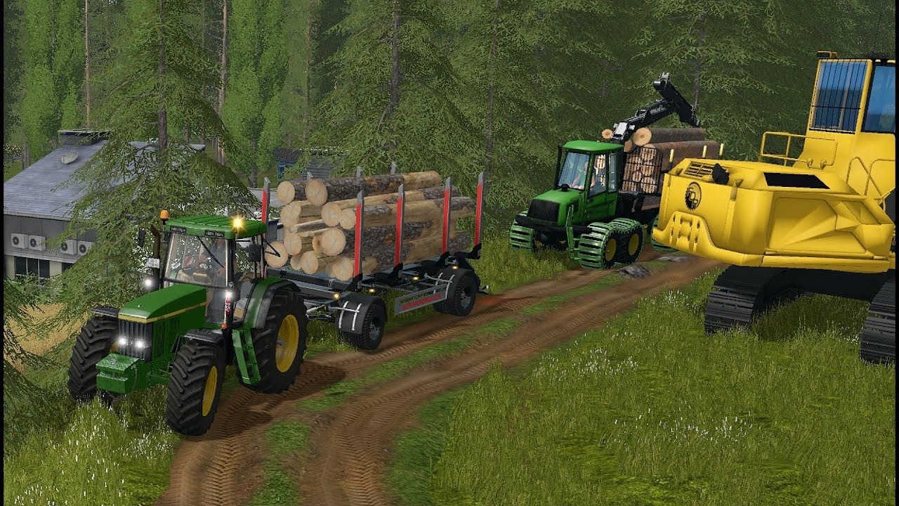 Farming Simulator 17 - Forestry and Farming on Woodshire 007