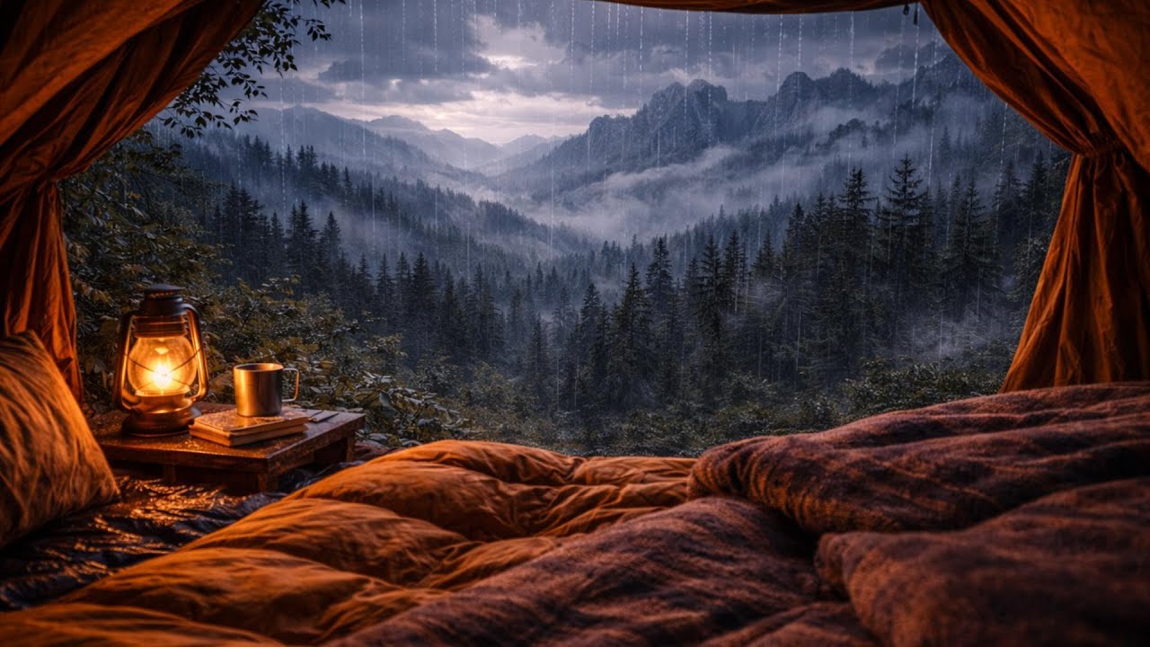Rain Sounds Deep sleep, relaxation & ASMR vibes
