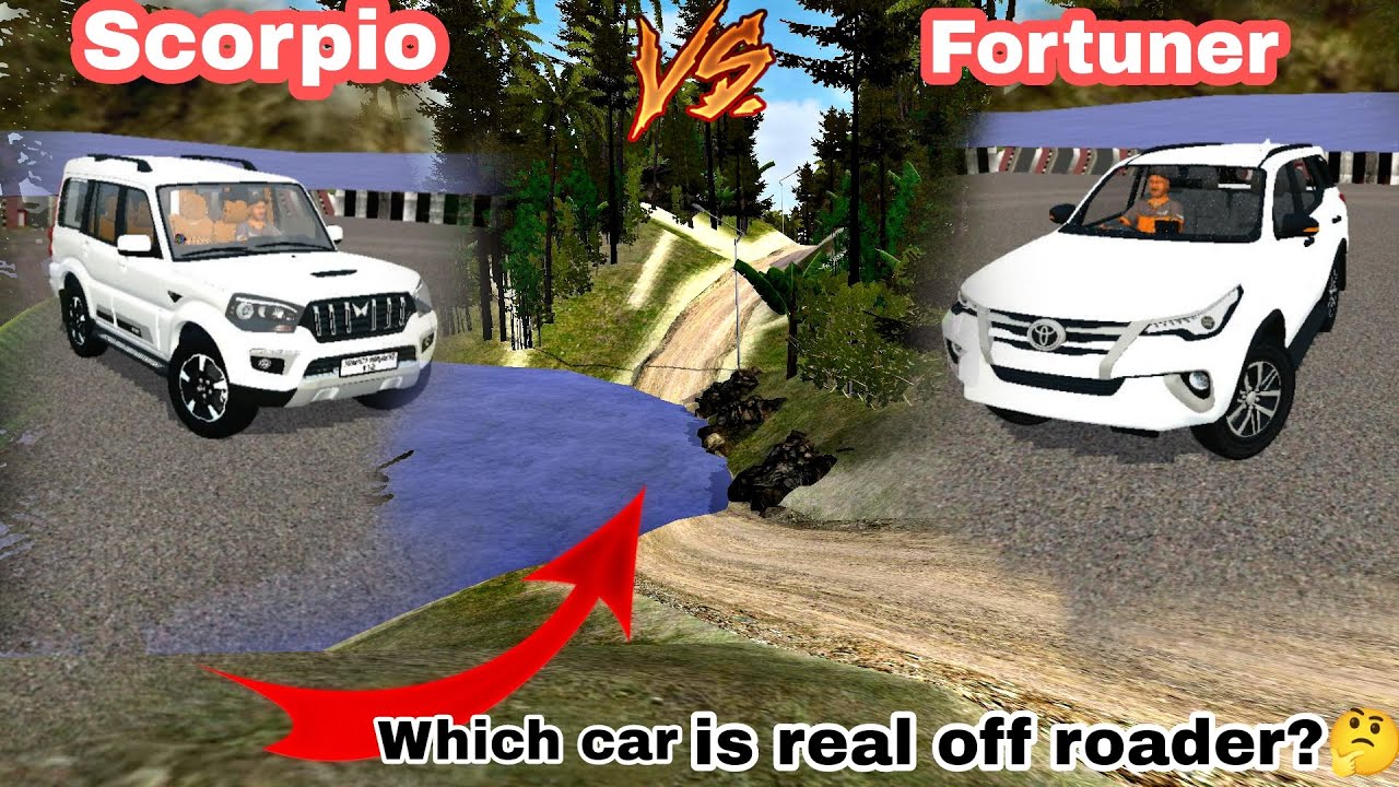 Scorpio or Fortuner  dangerous water crossing|Koon jitai gaa🤔