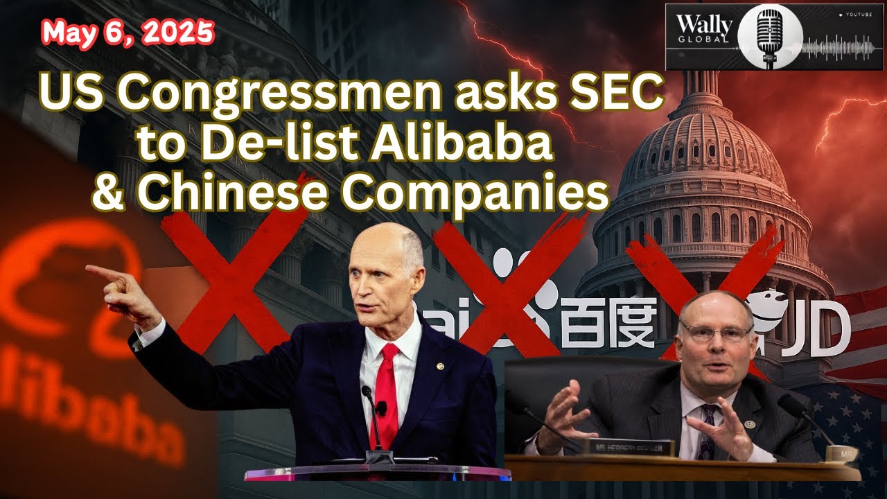 US-Sino Financial War? Congress Pushes SEC to Delist Alibaba & 25 Chinese Stocks | Is HK winner?