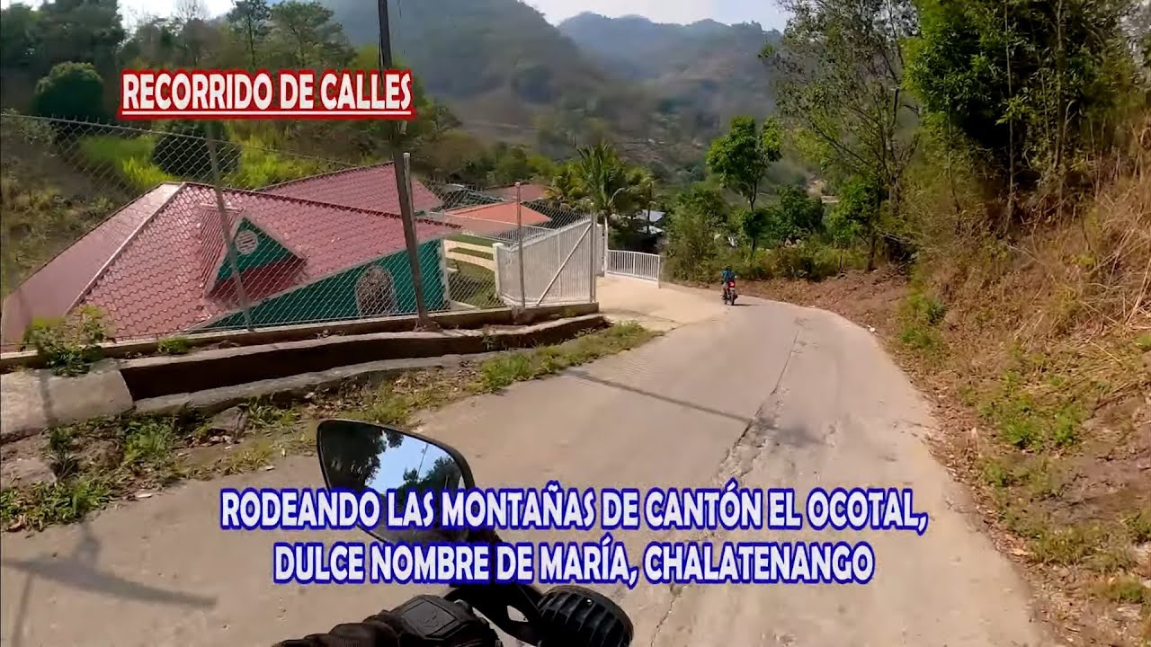 Caseríos de Cantón El Ocotal en Dulce Nombre de María, Chalatenango El SALVADOR, El Roblaron