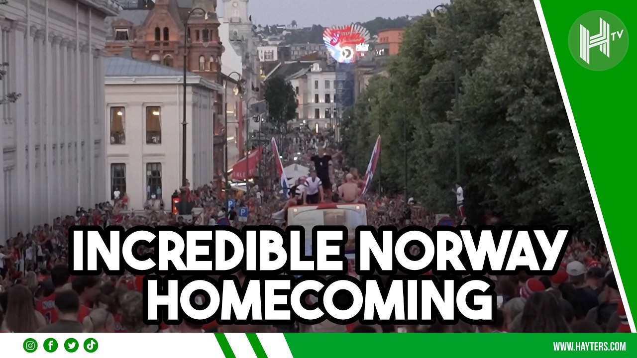 INCREDIBLE! Norway WELCOMED HOME by 100,000 fans