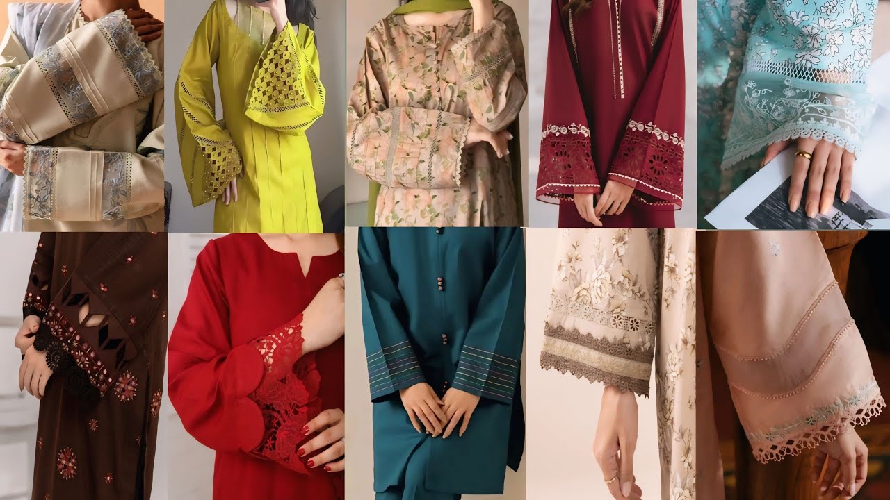 Eid & Summer Sleeve Designs 2026 | Trending Stylish Sleeve Patterns for Girls & Women