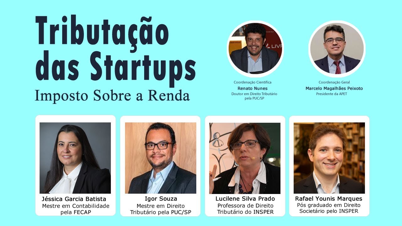 Tributa&ccedil;&atilde;o das Startups - Imposto Sobre a Renda