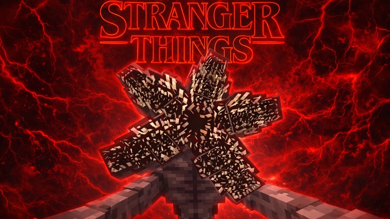 STRANGER THINGS ADDON: Demogorgon Added to Minecraft Survival