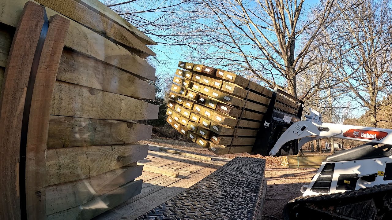Putting the MT100 to work | First Split Rail Fence of 2025
