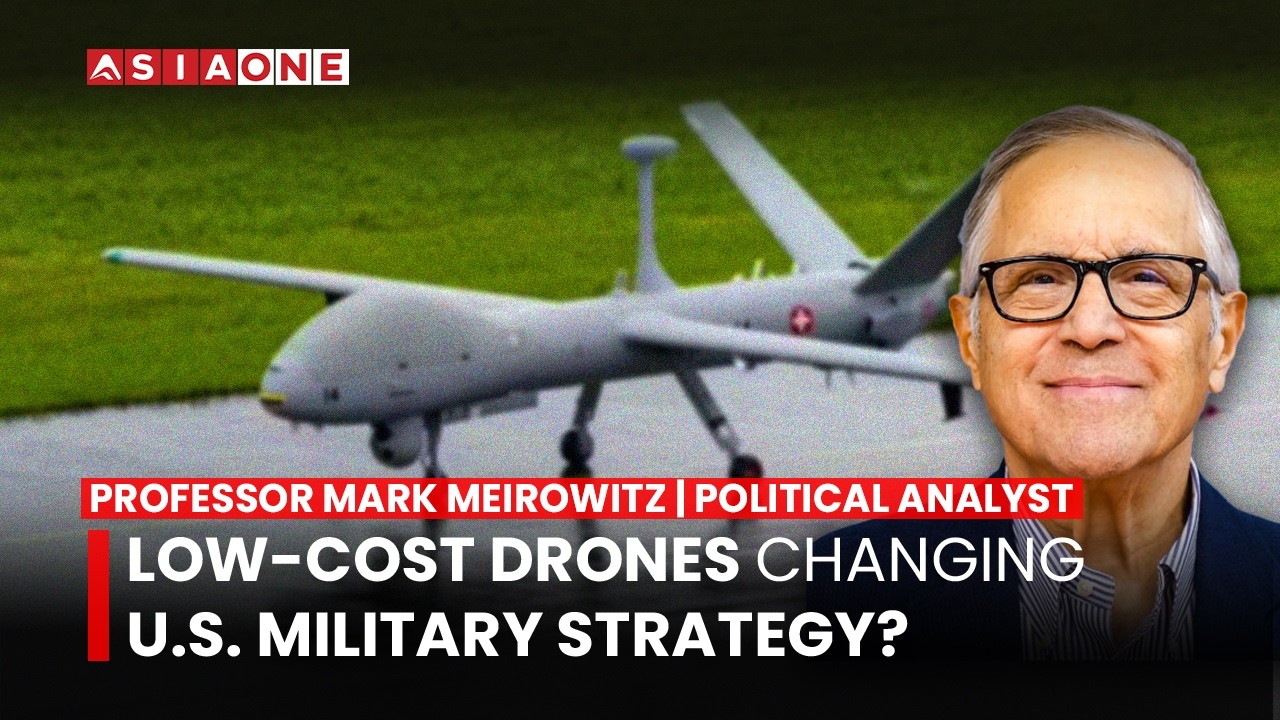 Affordable Drones, Middle East Tensions, U.S. Market Impact | Prof Mark Meirowitz | Asia One News