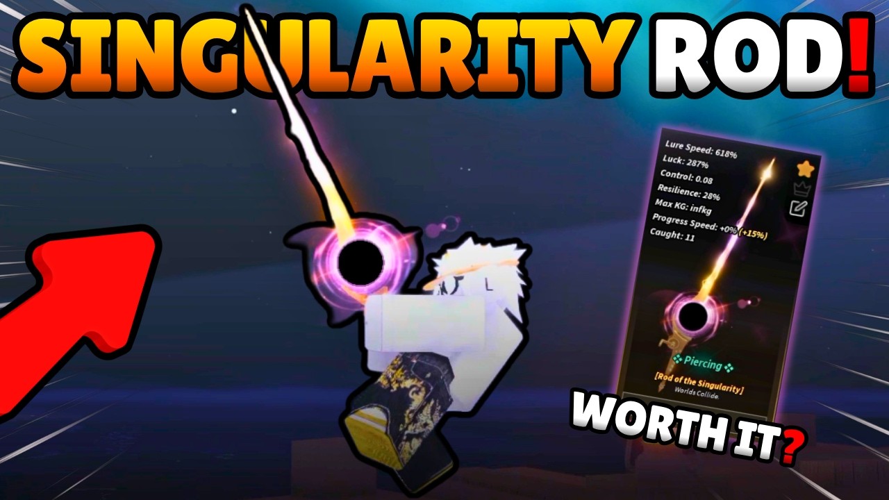 Obtaining NEW ROD OF THE SINGULARITY in Fisch!