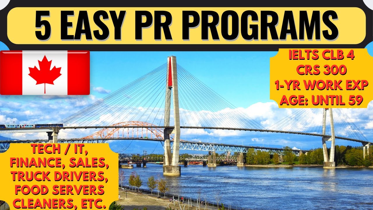 5 Easy Canada PR Processes in 2023 | Canada PR | Canada Immigration 2023 | Dream Canada