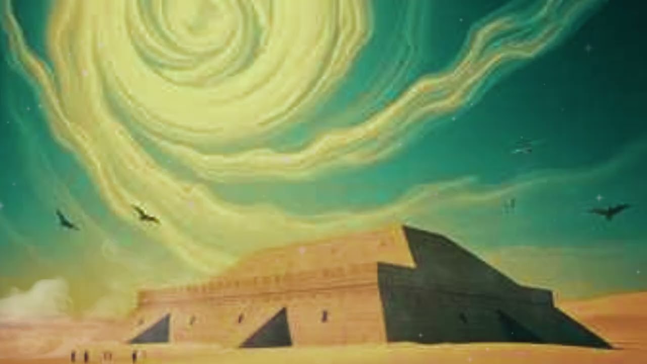 Desert wind whispers stories old
