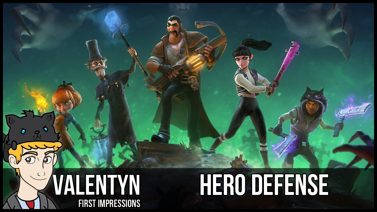Hero Defense - Haunted Island PC Gameplay