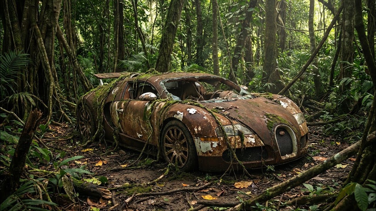 Bugatti Vision Gran Turismo Restoration ASMR | Full Car Makeover from Total Disrepair