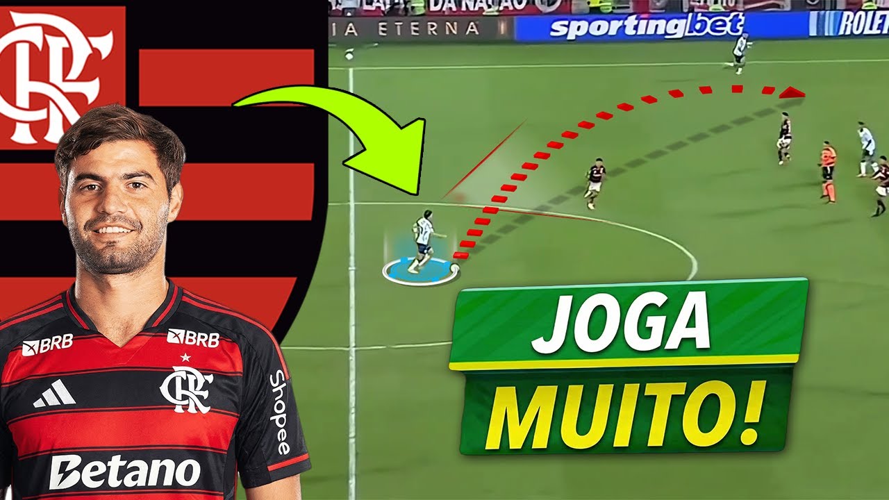 COMO JOGA SANTIAGO SOSA PROVAVEL REFORÇO DO FLAMENGO PRA 2026!