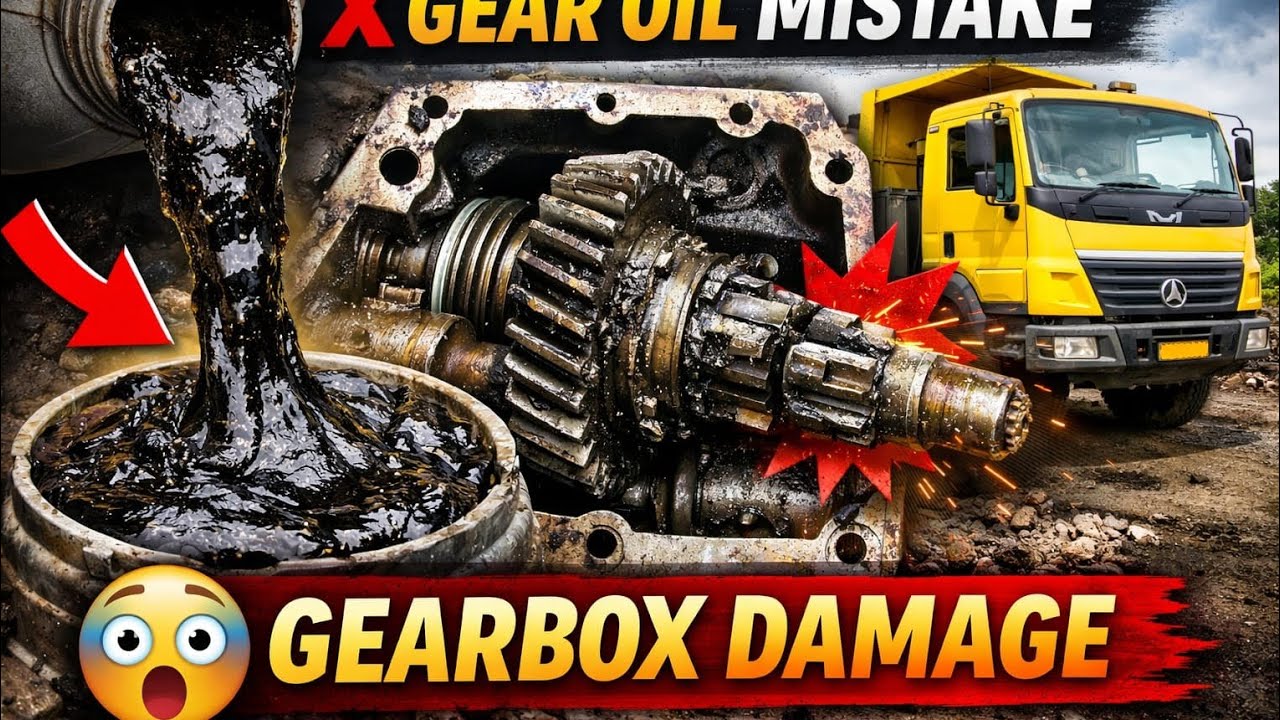 “Gear Oil Nahi Badla To Kya Hota Hai? | BS4 2518TK Gearbox Full Damage 😱”