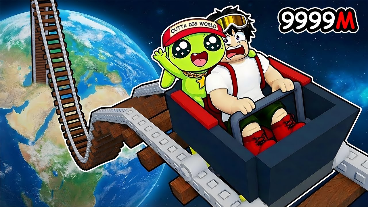 Reaching MAX HEIGHT with the TALLEST COASTER in Roblox!