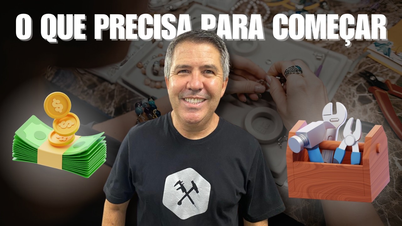 Porque você não vai precisar de um alto investimento para começar a ganhar dinheiro fazendo joias