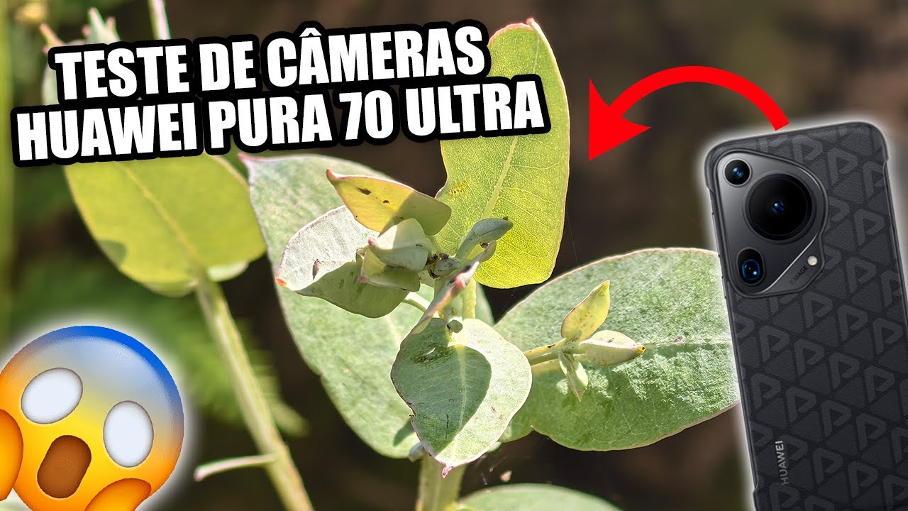 MELHOR CÂMERA DO MUNDO? TESTANDO AS CÂMERAS DO HUAWEI PURA 70 ULTRA!! 😍👌