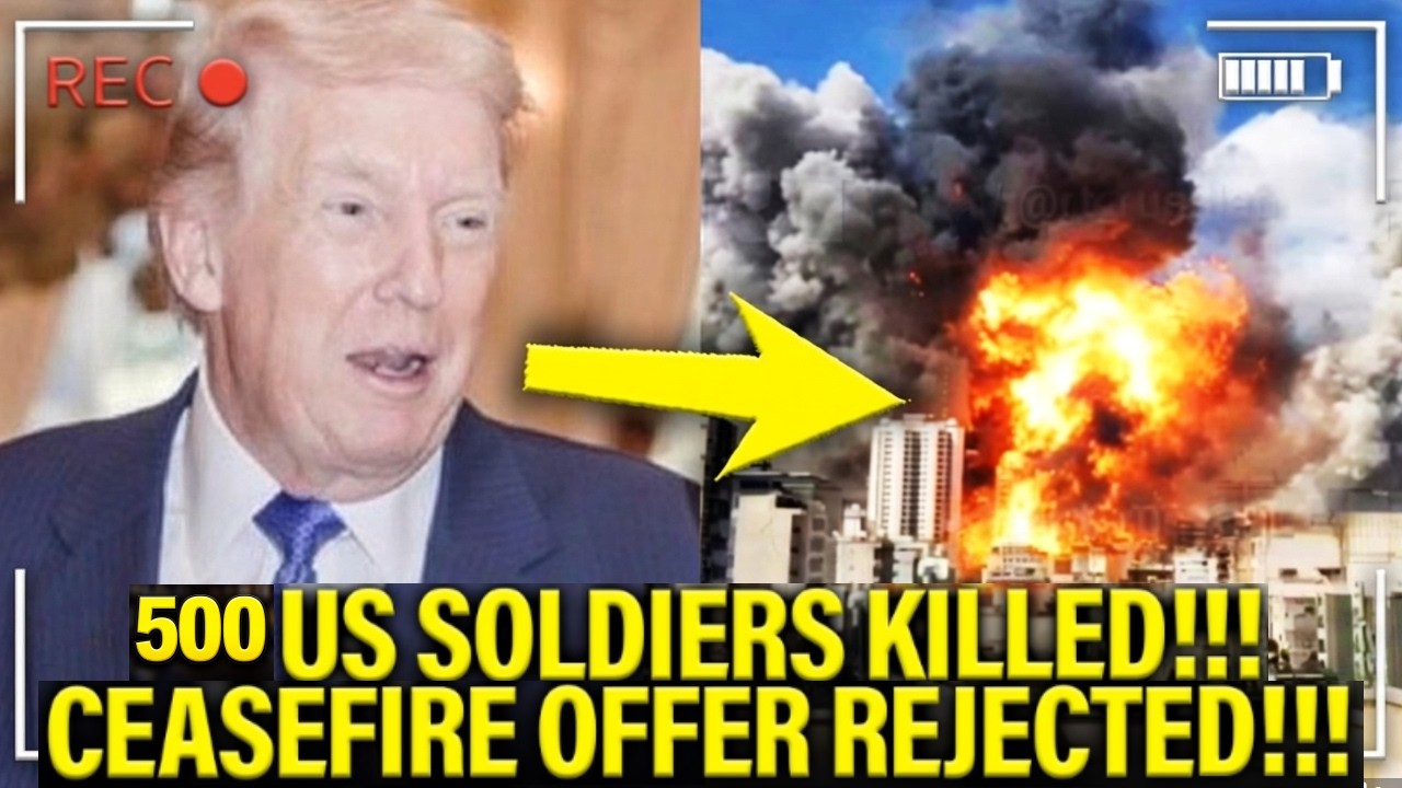 Trump STUNNED As war Progress and Iran REJECTED Ceasefire proposal