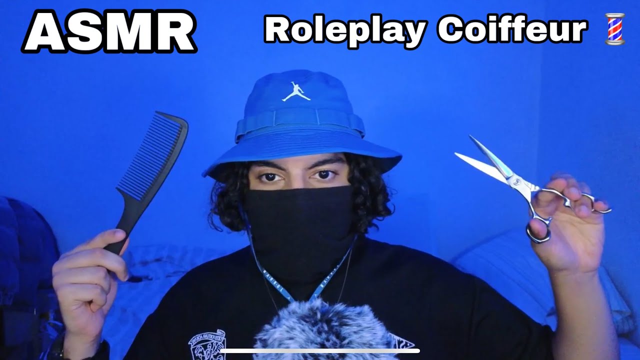 ASMR Rôleplay Coiffeur 💈 Coupe Relaxante & Chuchotements Apaisants
