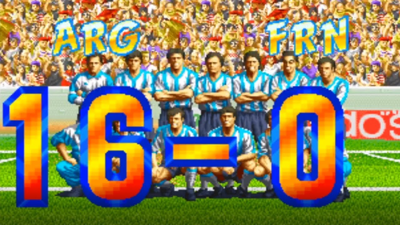 Super Sidekicks Gameplay #Argentina