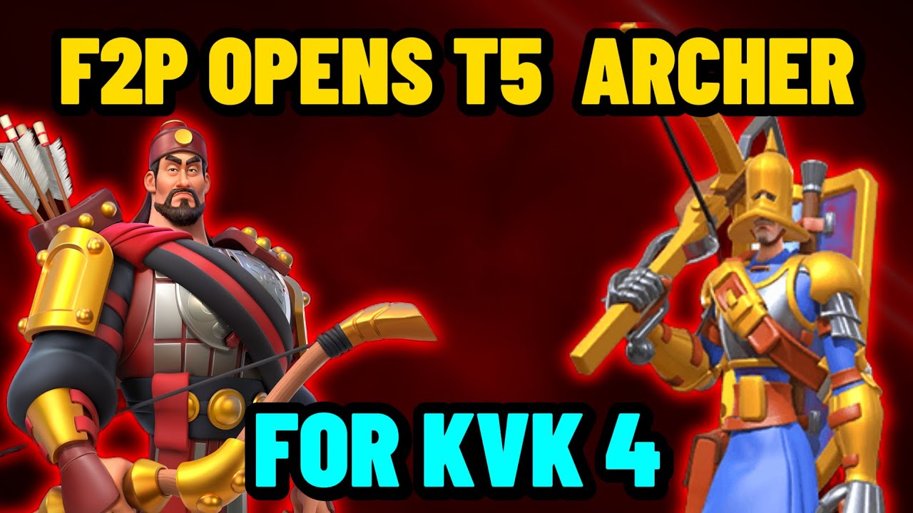 Я разблокировал своего лучника 5-го уровня для KVK 4 и Zenith | Rise of Kingdoms